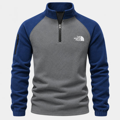 Men's Quarter Zip Thermal Fleece Pullover