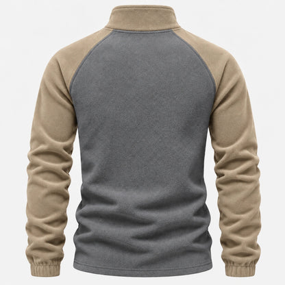 Men's Quarter Zip Thermal Fleece Pullover
