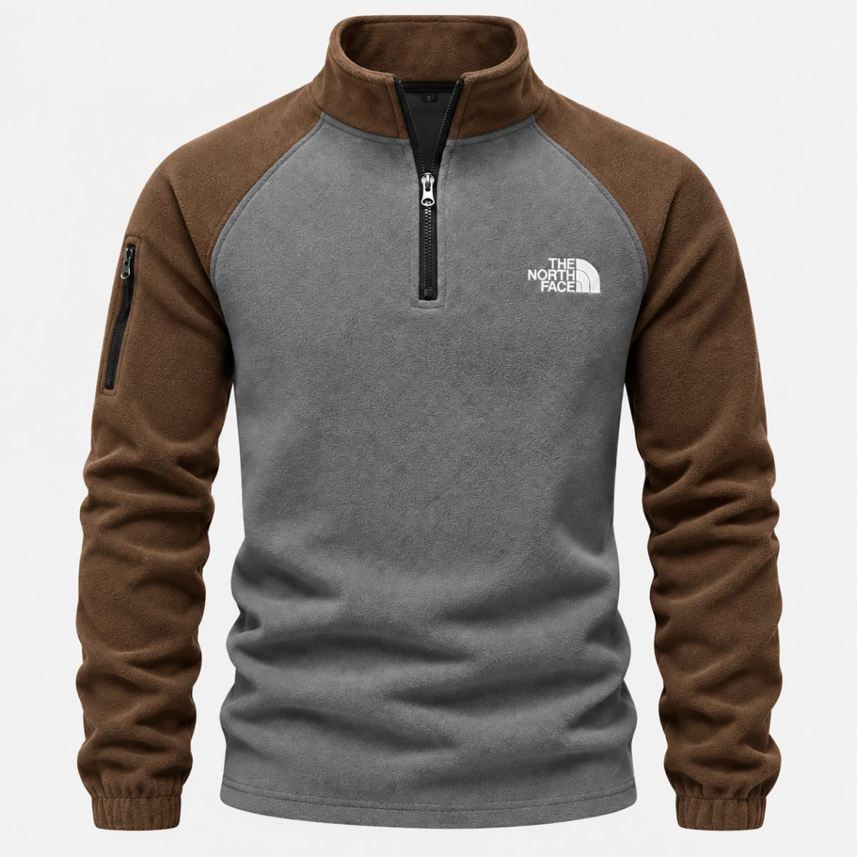 Men's Quarter Zip Thermal Fleece Pullover