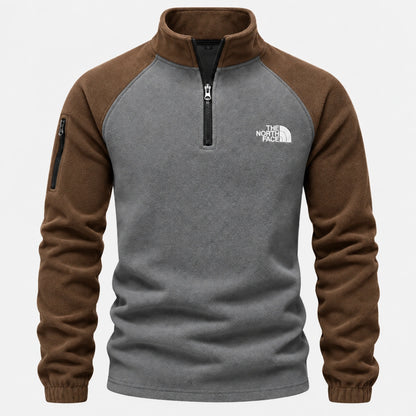 Men's Quarter Zip Thermal Fleece Pullover