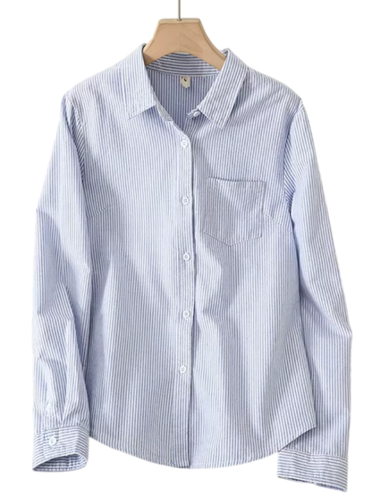 ZaLah - Women's Oxford Striped Shirt
