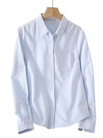 ZaLah - Women's Oxford Striped Shirt