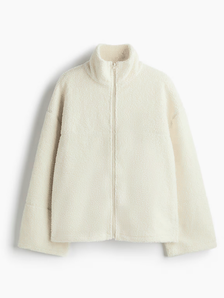 Caliah - Teddy Sweatshirt Jacket