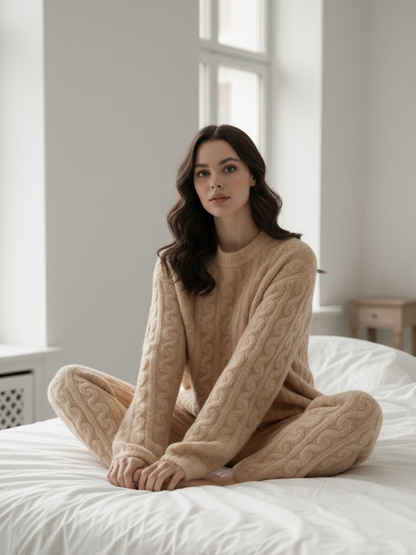 Caliah - Women's Flannel Pajama Set
