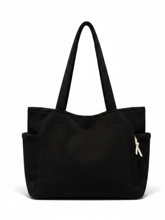 Caliah – Women’s Corduroy Large Tote Bag