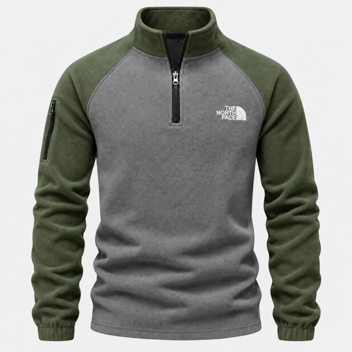 Men's Quarter Zip Thermal Fleece Pullover