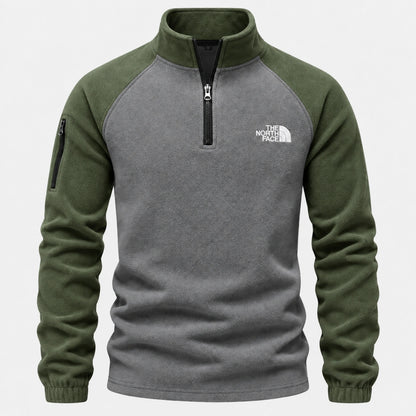 Men's Quarter Zip Thermal Fleece Pullover