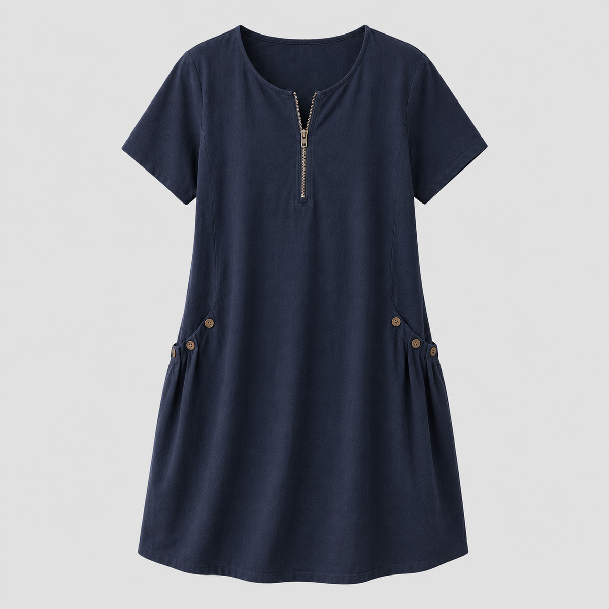 Everyday Summer Dress - Navy