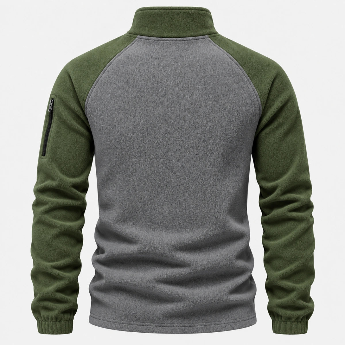 Men's Quarter Zip Thermal Fleece Pullover