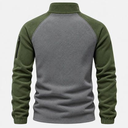 Men's Quarter Zip Thermal Fleece Pullover