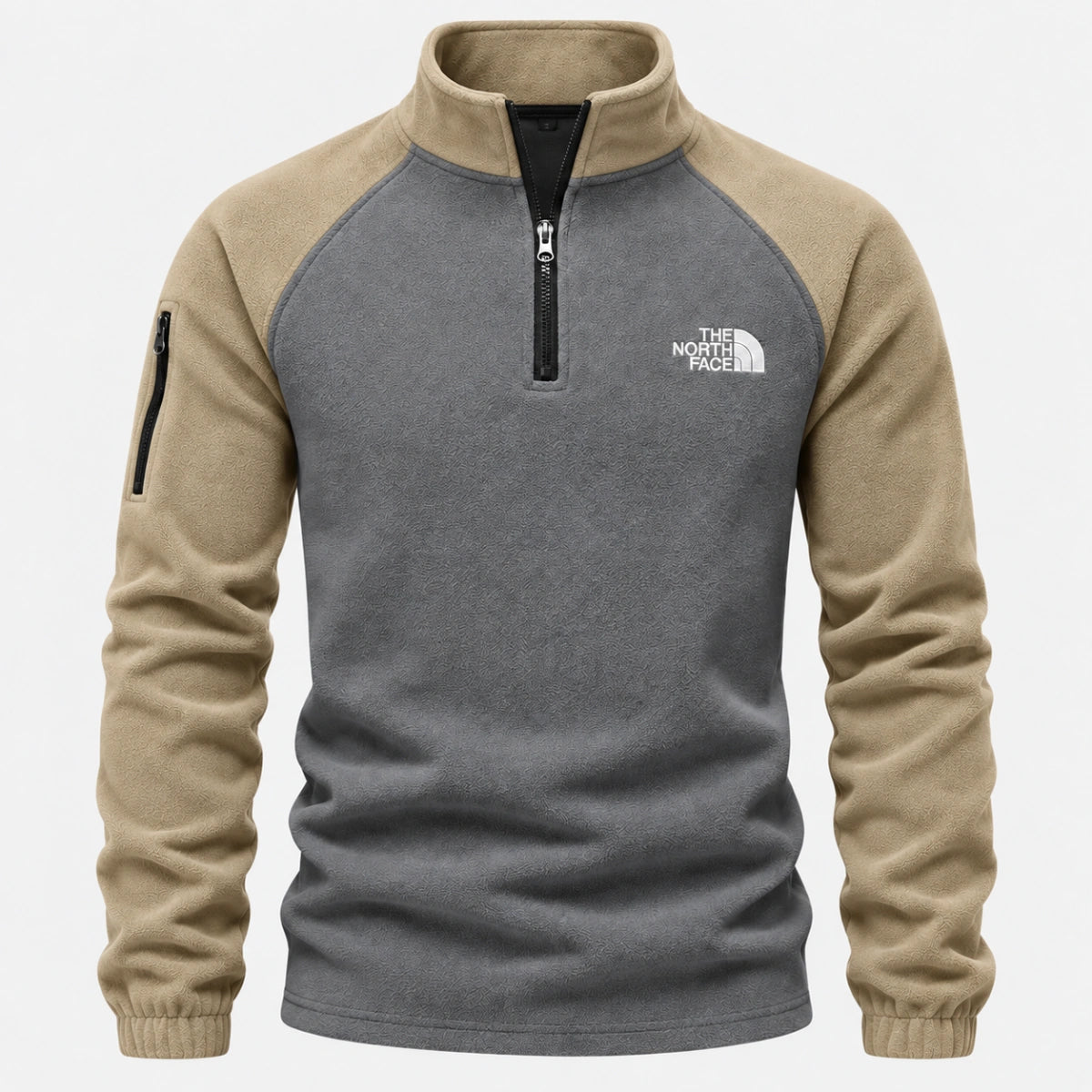 Men's Quarter Zip Thermal Fleece Pullover