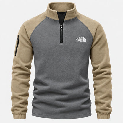 Men's Quarter Zip Thermal Fleece Pullover