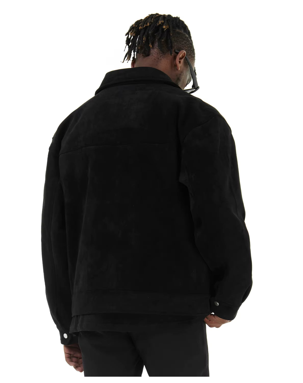 Caliah - Suede Jacket Oversized Bomber