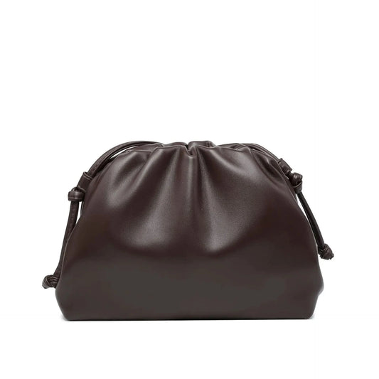 Crossbody Bag - Small Faux Leather Satchel with Versatile Strap